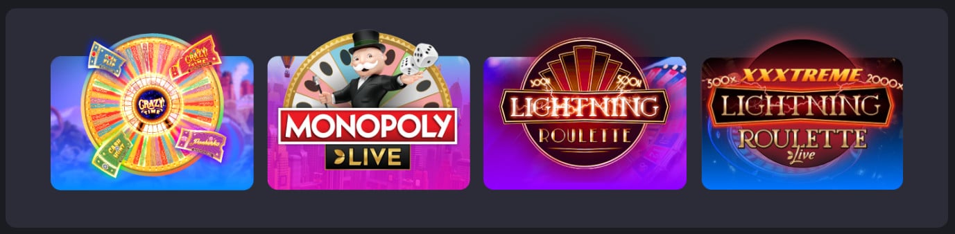 jeux live casino de Mystake